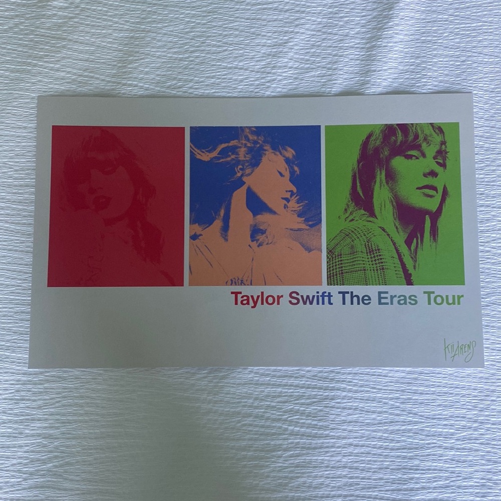 Taylor Swift The Eras Tour Poster